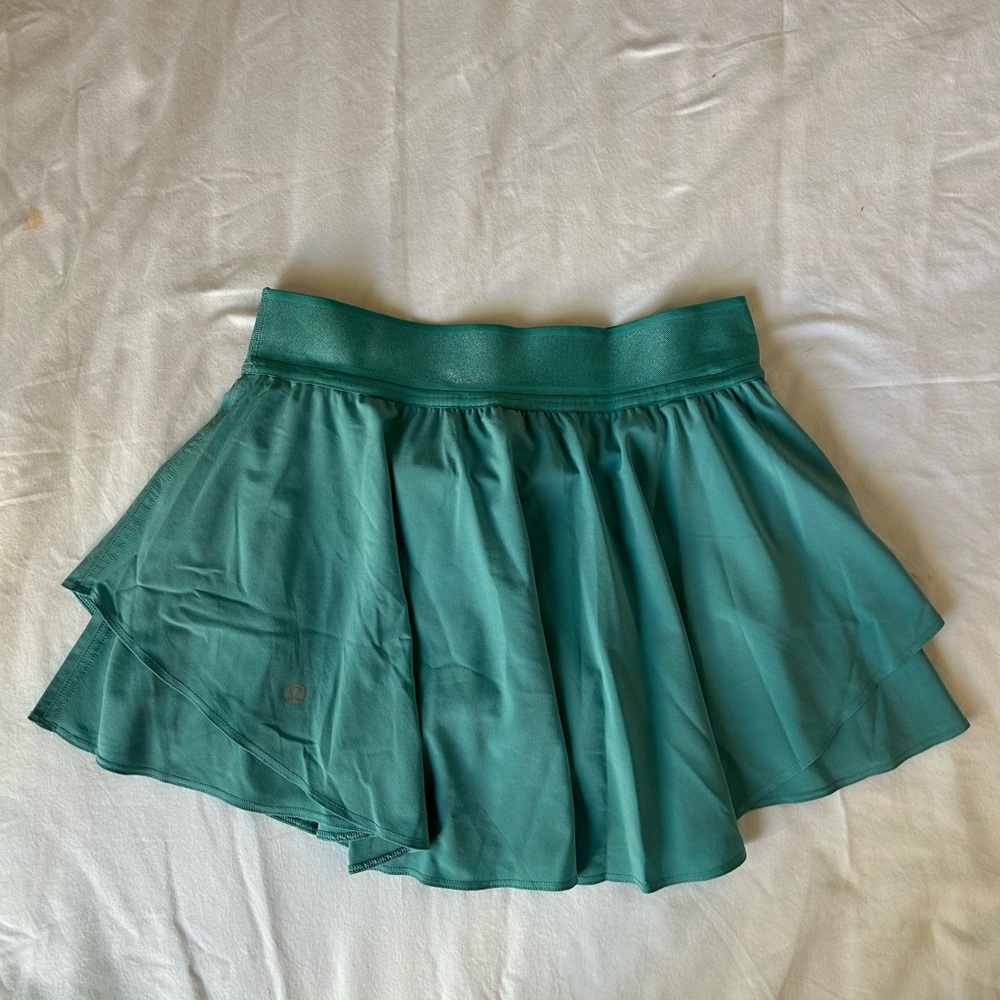 Lululemon Court Rival Skirt in Tidal Teal